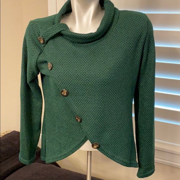 Cowl turtle neck Long Sleeve Sweater - Picture 7 of 8